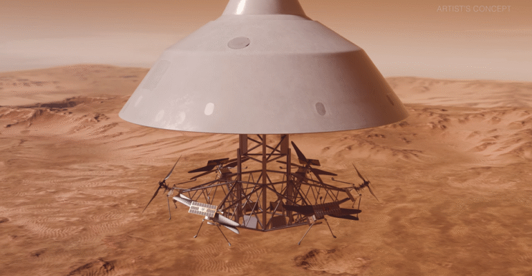 Video Friday: Skyfall Takes on Mars With Swarm Helicopter Concept