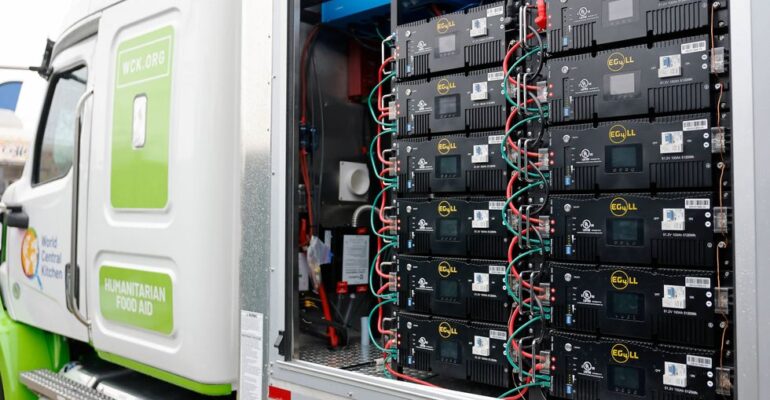 Mobile BESS Powers Remote Heavy Equipment