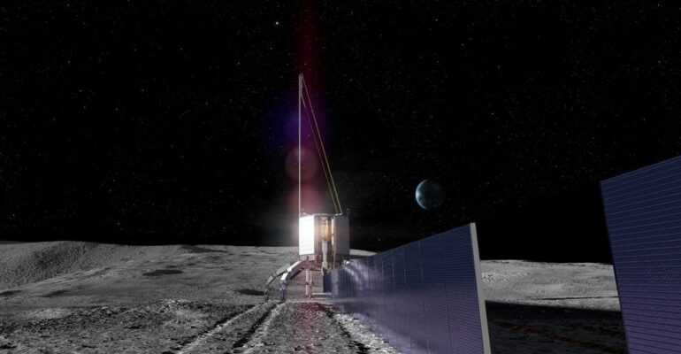 Molten Regolith Electrolysis Could Make Moon Dust Useful