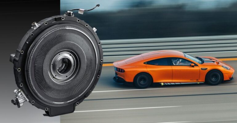 A New Axial-Flux Motor Becomes a Supercar Staple