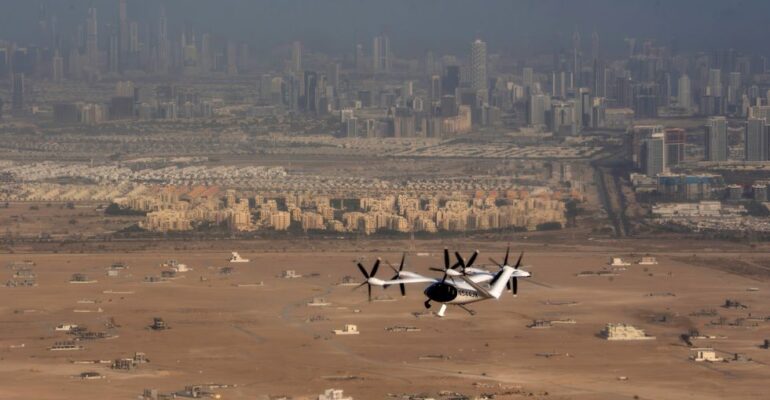 First Air Taxi Service to Launch in Dubai in 2026