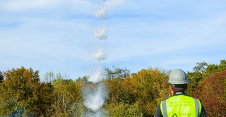 Drones Compete to Spot and Extinguish Brushfires