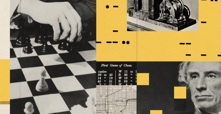 In 1844, Chess Was Already Online