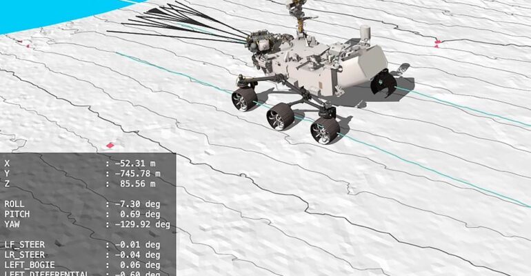 NASA Let AI Drive the Perseverance Rover