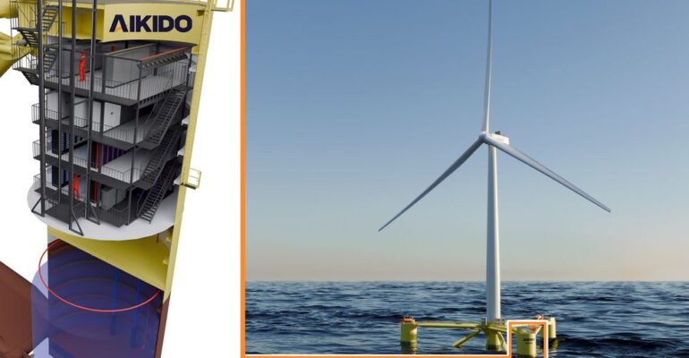 This Offshore Wind Turbine Will House a Data Center Underwater
