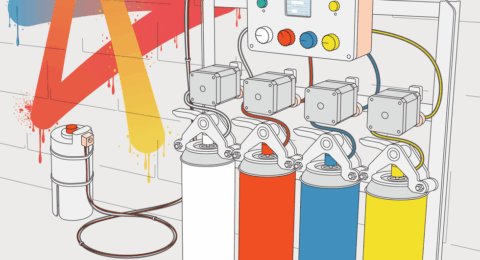 A New Way to Spray Paint Color