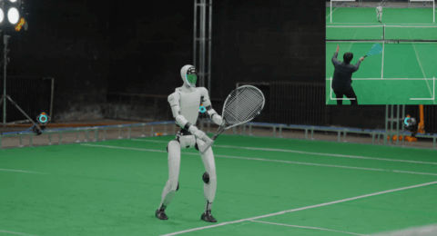 Video Friday: Humanoid Learns Tennis Skills Playing Humans