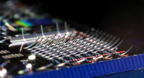 Chip Can Project Video the Size of a Grain of Sand